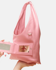 Crinkle Sling Bag – Rosa